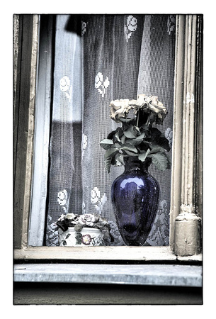Flowers on a Windowsill
