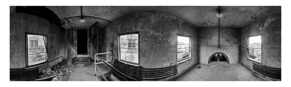 Above Cell Block 6 - to the Guard Tower