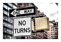 One Way No Turns