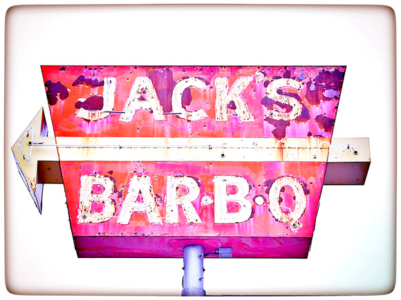 Jack's Bar-B-Q Sign