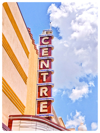 Centre Theatre Sign